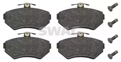 Комплект тормозных колодок, дисковый тормоз SWAG купить